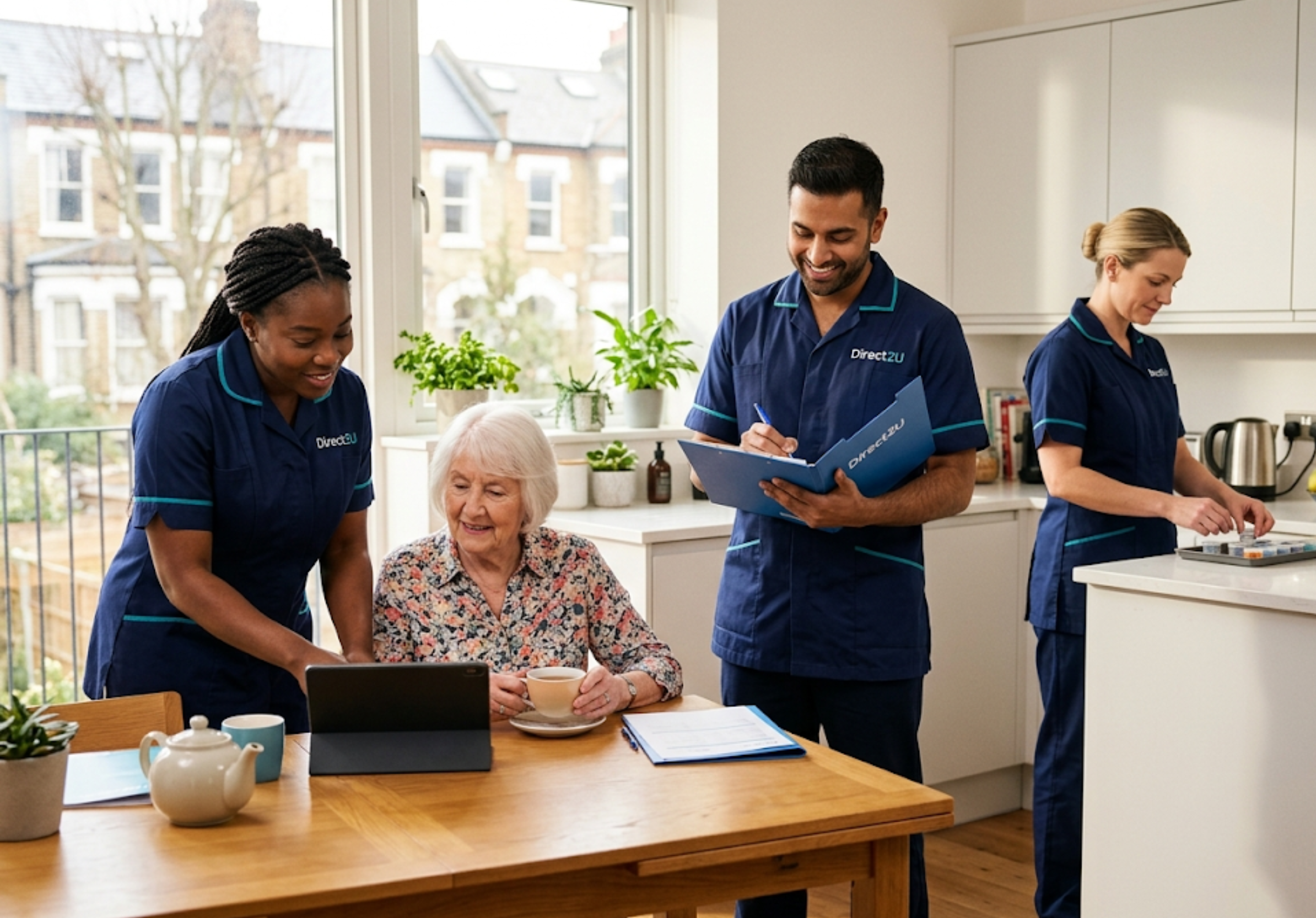 Direct2U Care home care services in Enfield and North London